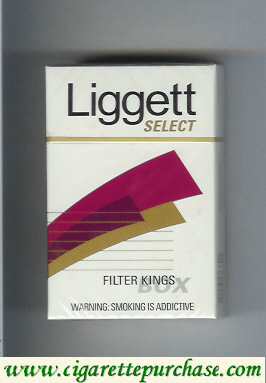 Liggett Select Filter Kings cigarettes hard box